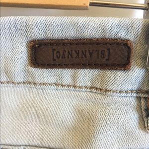 Denim cutoffs shorts